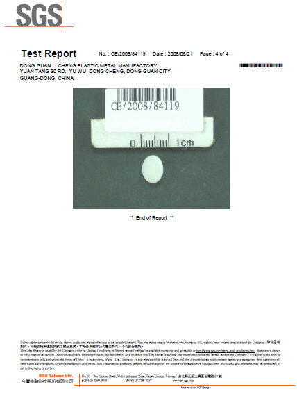 SGS test report